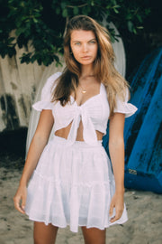 HEAVEN SENT SKIRT - WHITE