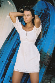 LAYLA DRESS - WHITE