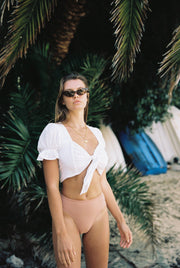 HEAVEN SENT TOP - WHITE