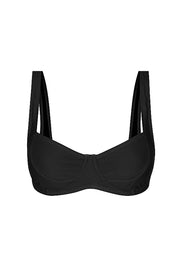 FLORES BIKINI TOP - MIDNIGHT